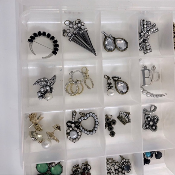 LARGE 80 pc. Jewelry Making Supplies Lot PRICE FIRM - Picture 3 of 7